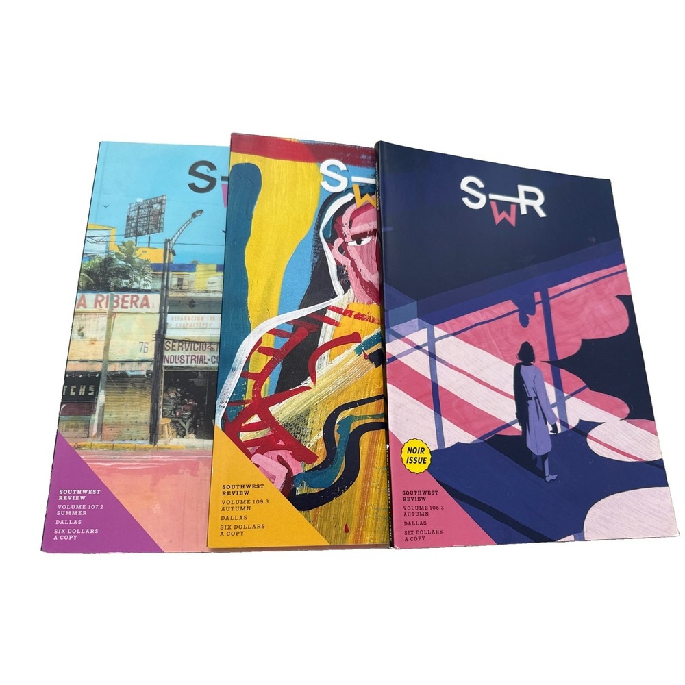 Southwest Review Volumes 107 108 109 Dallas Texas Magazine Art